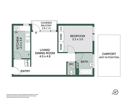 8/211 Canterbury Road, St Kilda West, Melbourne CBD, 1 कमरे, 1 बाथरूम, Apartment