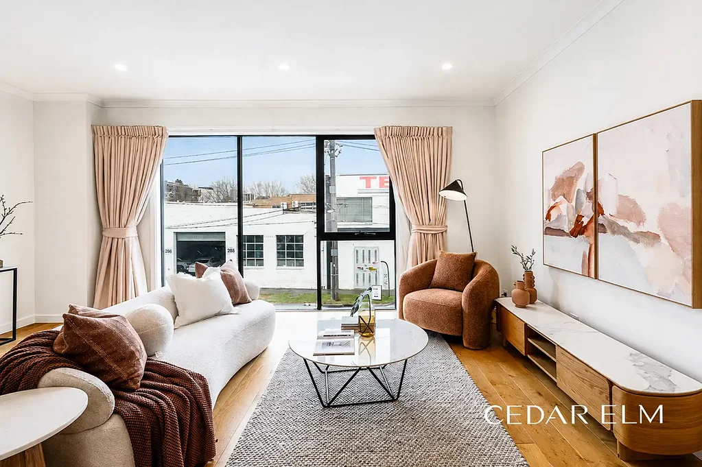 Port Melbourne 2房 带额外书房和盥洗室的四层联排别墅 Four Level Townhouse With Extra Study and Powder Room