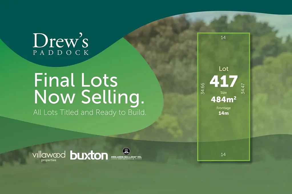 Invermay Park Lot 417 (TITLED) - READY TO BUILD