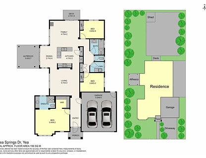 7 Yea Springs Drive, Yea, VIC 3717, 3房, 2浴, 独立屋