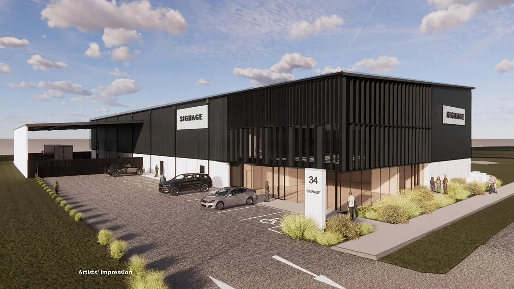 Whenuapai 2,575sqm Spedding industrial new build