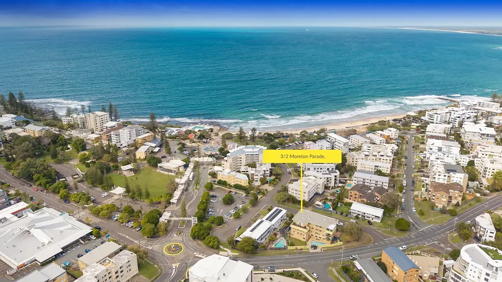 Kings Beach 2房  East Facing Coastal Apartment | 2 Bedrooms + Study