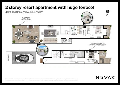 48/4 Kingsway, Dee Why, NSW 2099, 2 રૂમ, 2 બાથરૂમ, Apartment