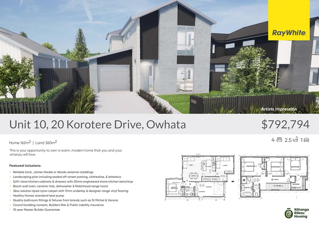 Owhata 4 Bedroom Your First Home Just Became Possible