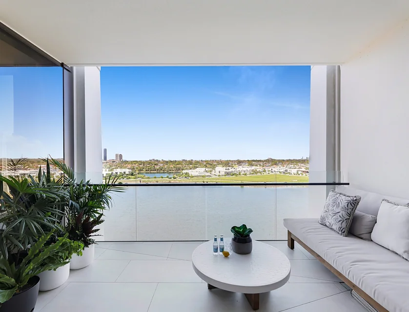 3808/24 The Lanes Boulevard, Mermaid Waters, Gold Coast, 2 rūma, 2 rūma horoi, Apartment