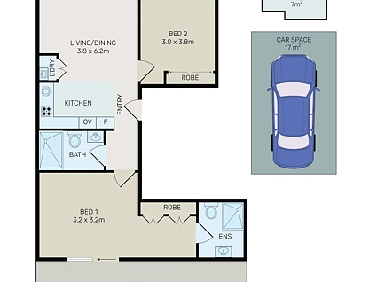 511/52 Alice Street, Newtown, Inner West, 2房, 2浴, Apartment