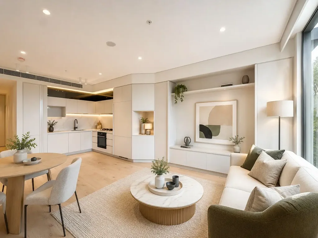 Brand New One Bedroom + Oversized Study (Potential Second Bedroom) - Audrey St Leonards