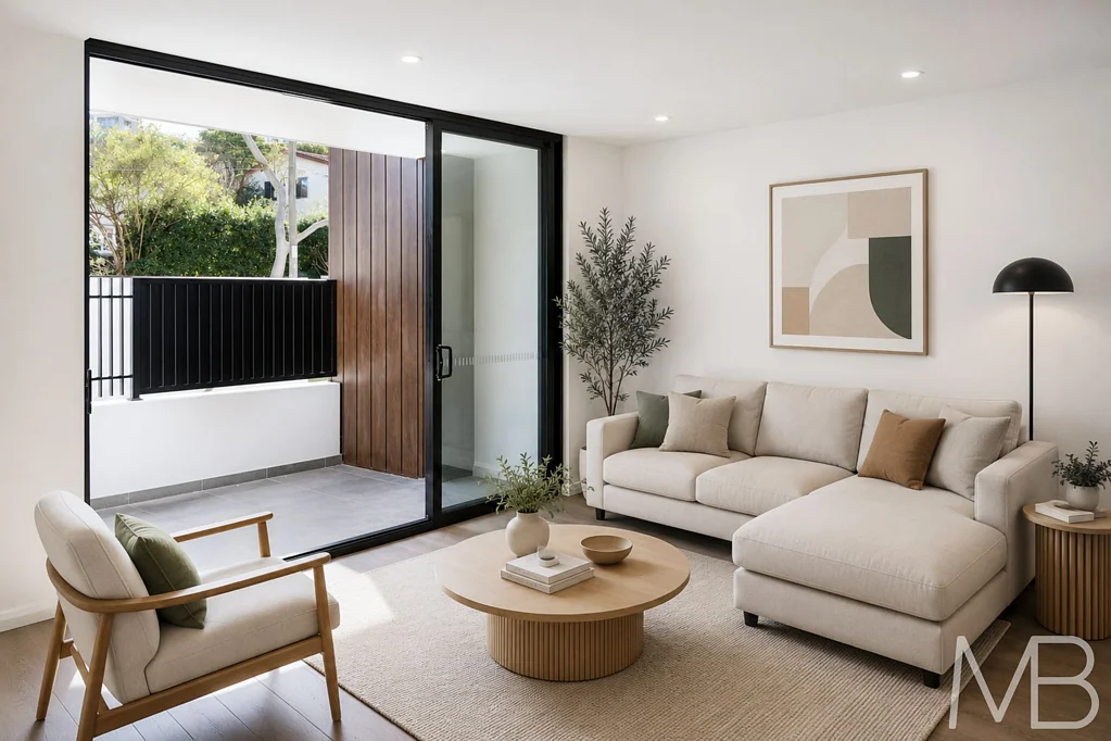 Modern Home With Study & Private Gardens