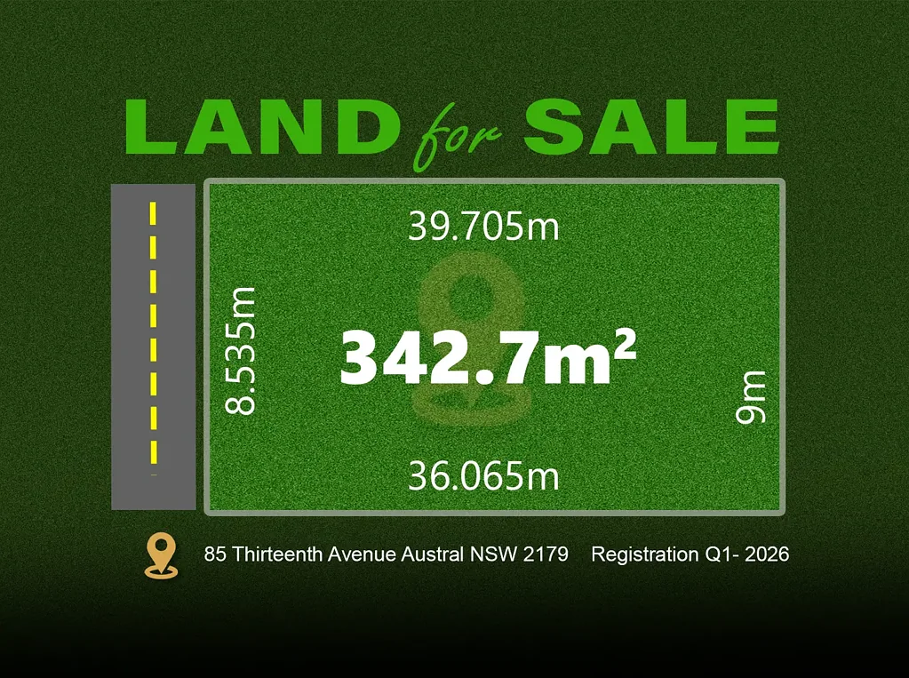 Austral Your Dream Home Starts Here – Premium Lot in Austral.