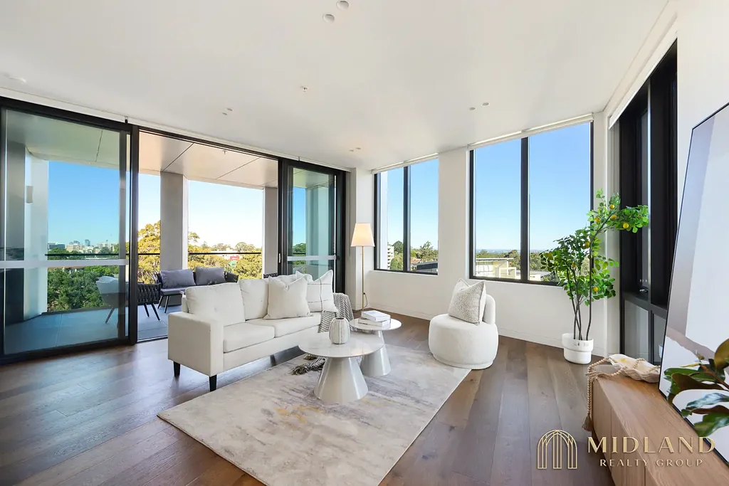 Chatswood 3침실 Prestigious Brand-New 3-Bedroom Apartment Offering Luxury Living in the Heart of Chatswood