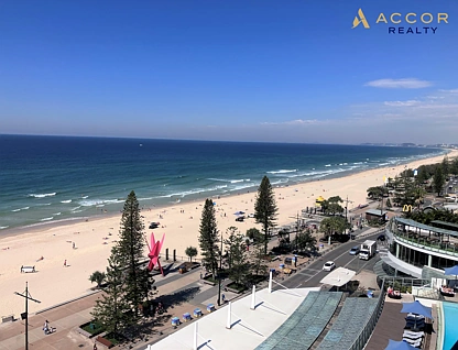 1103/4 The Esplanade, Surfers Paradise, Gold Coast, 2 rūma, 2 rūma horoi, Apartment