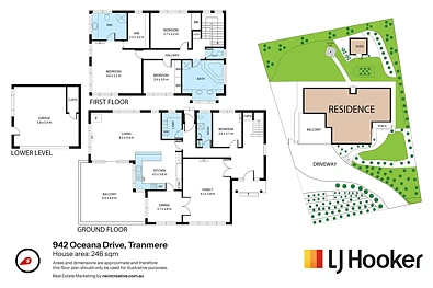 942 Oceana Drive, Tranmere, TAS 7018, 4房, 3浴, House