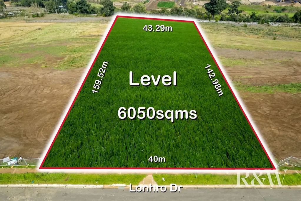 Menangle Park Build Your Dream on a Rare 6,050sqm Level Lifestyle Parcel!