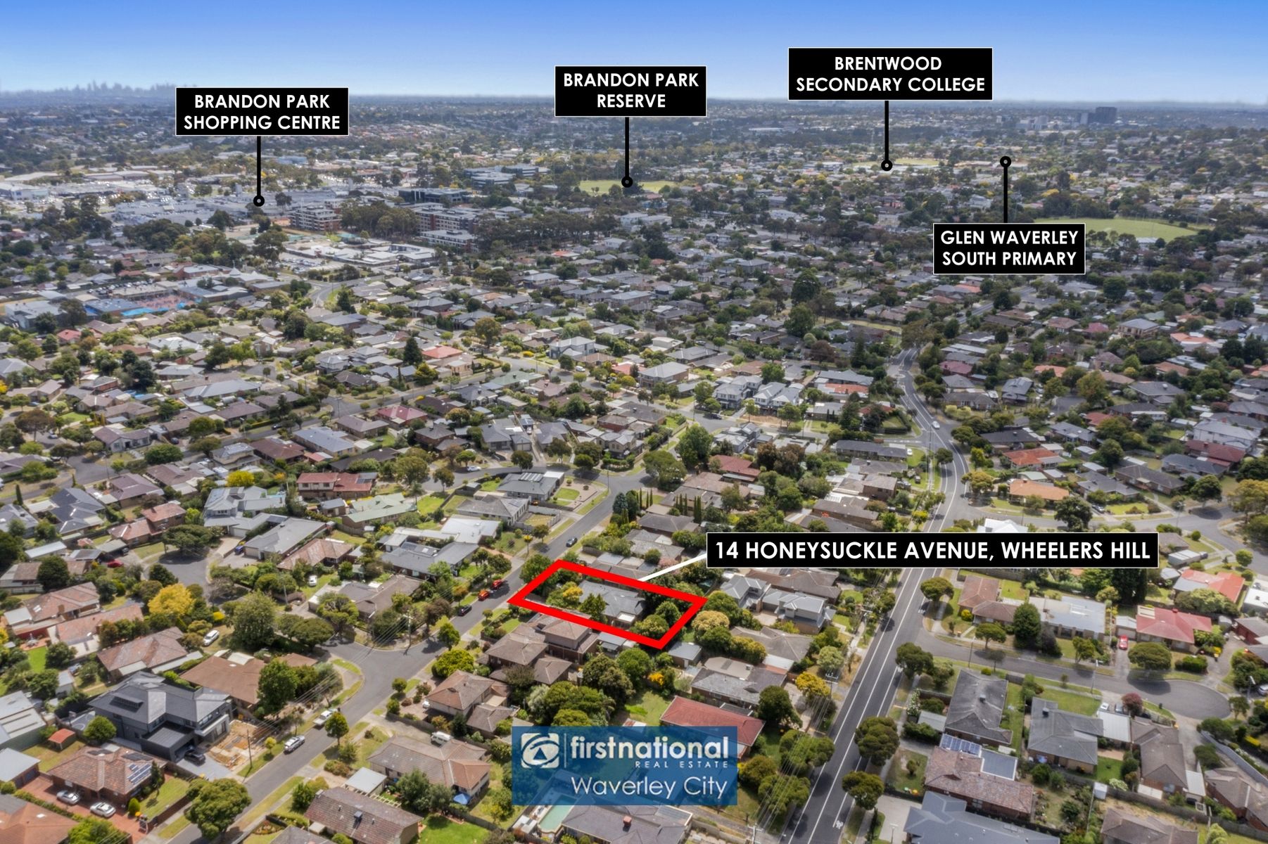 14 HONEYSUCKLE AV, WHEELERS HILL VIC 3150, 0 Kuwarto, 0 Banyo, House