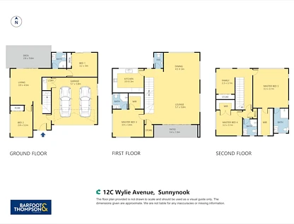 12C Wylie Avenue, Sunnynook, North Shore City, 5 ਕਮਰੇ, 4 ਬਾਥਰੂਮ, House
