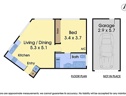 6/58 Templestowe Road, Bulleen, VIC 3105, 1房, 1浴, 公寓