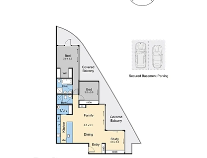 102/9 Waterfront Place, Safety Beach, Mornington Peninsula, 2部屋, 2バスルーム, Apartment
