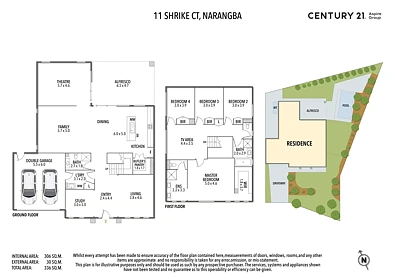 11 Shrike Court, Narangba, QLD 4504, 4 slaapkamers, 3 badkamers, House