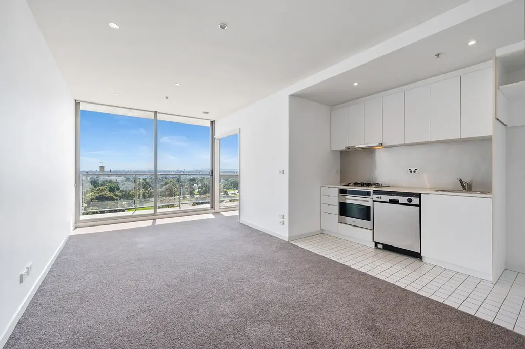 Light & Bright with City Views! Freshly Painted