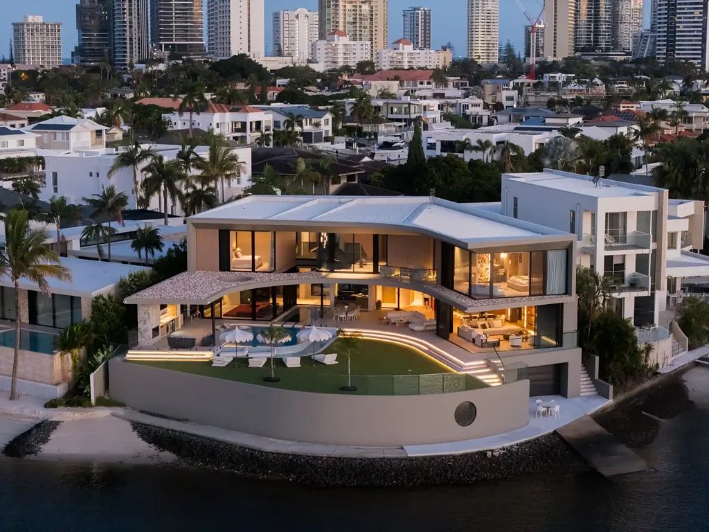 Surfers Paradise 5房  A Bespoke Waterfront Masterpiece
