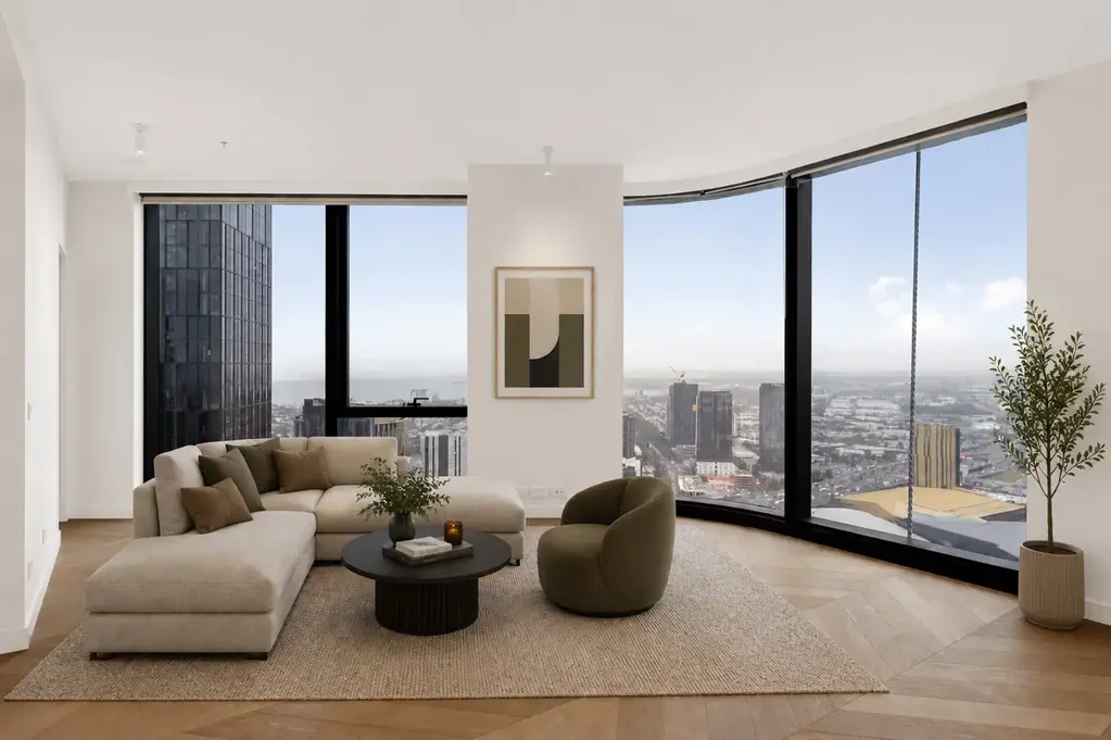 Designer Three-Bedroom Residence with Sweeping Bay & Skyline Views
