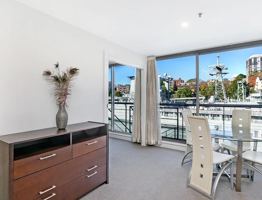441/6 Cowper Wharf Roadway, Woolloomooloo, Sydney CBD, 1 રૂમ, 1 બાથરૂમ, Apartment