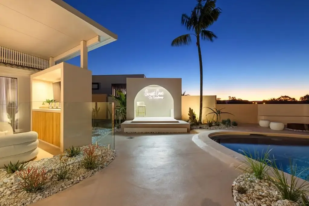 Robina 6 Bedroom "Sunset Cove" Unique, Sensory Sanctuary Crafted Without Compromise