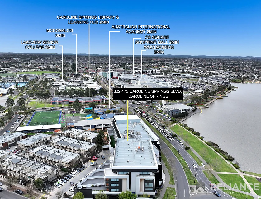 322/173 Caroline Springs Boulevard, Caroline Springs, Western Melbourne, 2 chambres, 2 salles de bain, Apartment