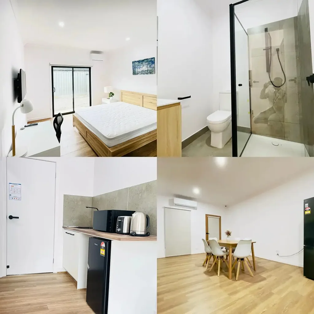 Private Studio with Ensuite & Courtyard - Utilities Included From $275/week