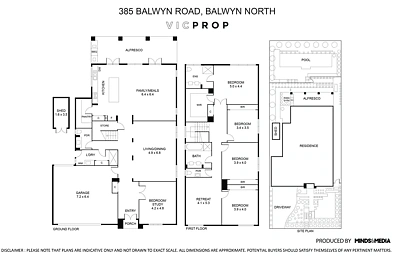 फ्लोर प्लान - 385 Balwyn Road, Balwyn North, VIC 3104