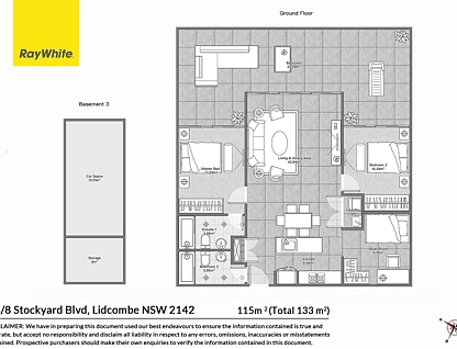 G08/8 Stockyard Boulevard, Lidcombe, Parramatta (Northwest suburbs), 2 ห้องนอน, 2 ห้องน้ำ, Apartment