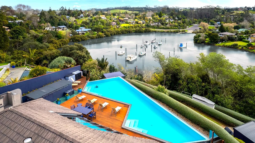 Kerikeri 6房  Landmark Inlet Residence: Waterfront Enclave