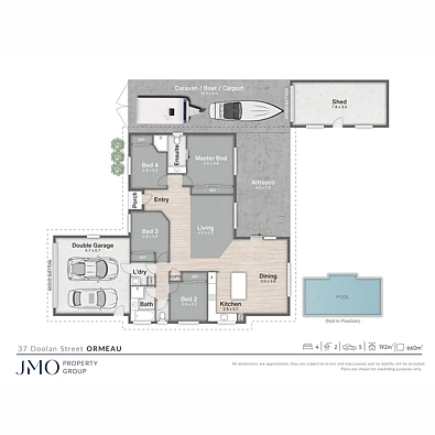 Plano ng Bahay - 37 Doolan Street, Ormeau, QLD 4208