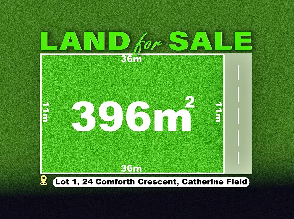 Catherine Field Invest in to your Future- Build your Dream Home !