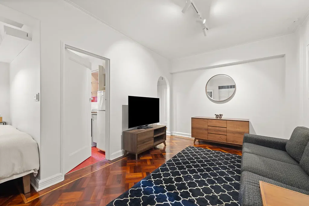 Furnished Art Deco Oversized Studio in 'Mont Clair' Building