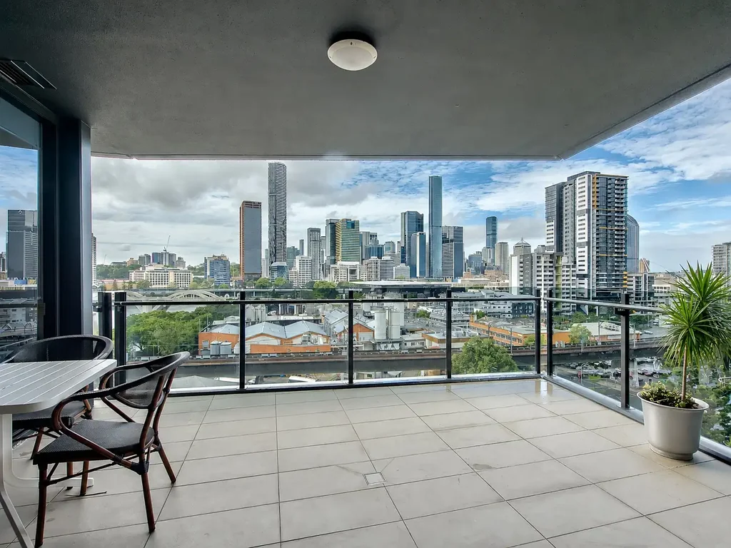 South Brisbane 2部屋 Northeast Corner Apartment with Panoramic River & City Views