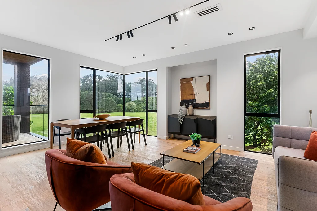 Westmere 4બેડરૂમ Elevated designer living on the edge of the park