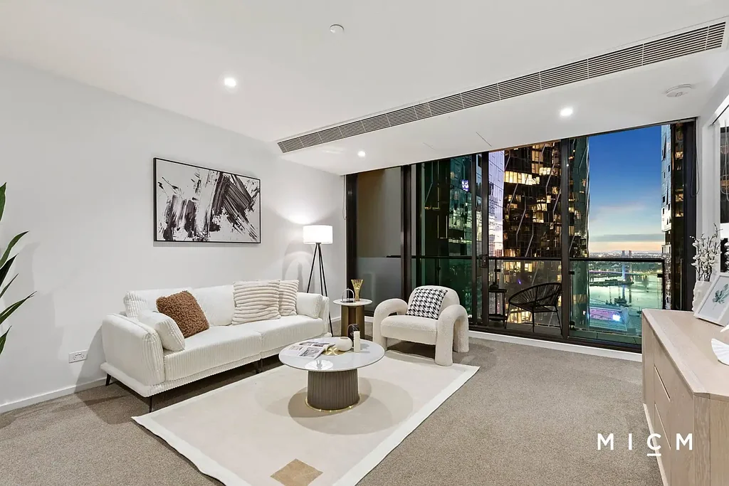 Melbourne 2ਬੈੱਡਰੂਮ Spectacular Sky-High Retreat in a Private Corner Position