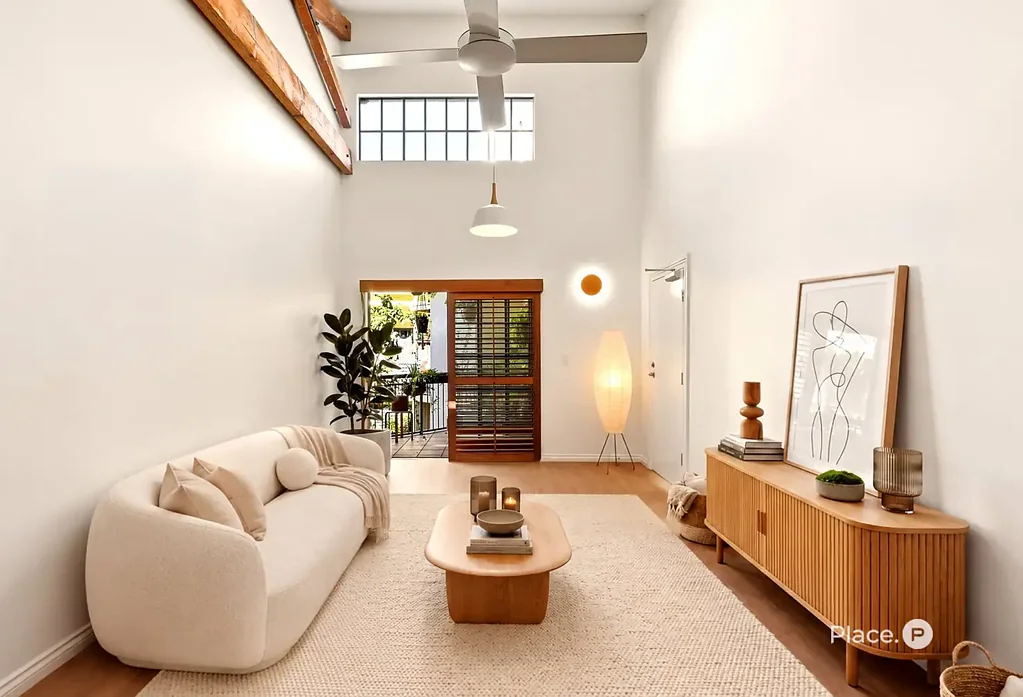 New Farm 1房 现代仓库阁楼生活，近河畔和 New Farm Park Modern Warehouse Loft Living Moments to the River and New Farm Park