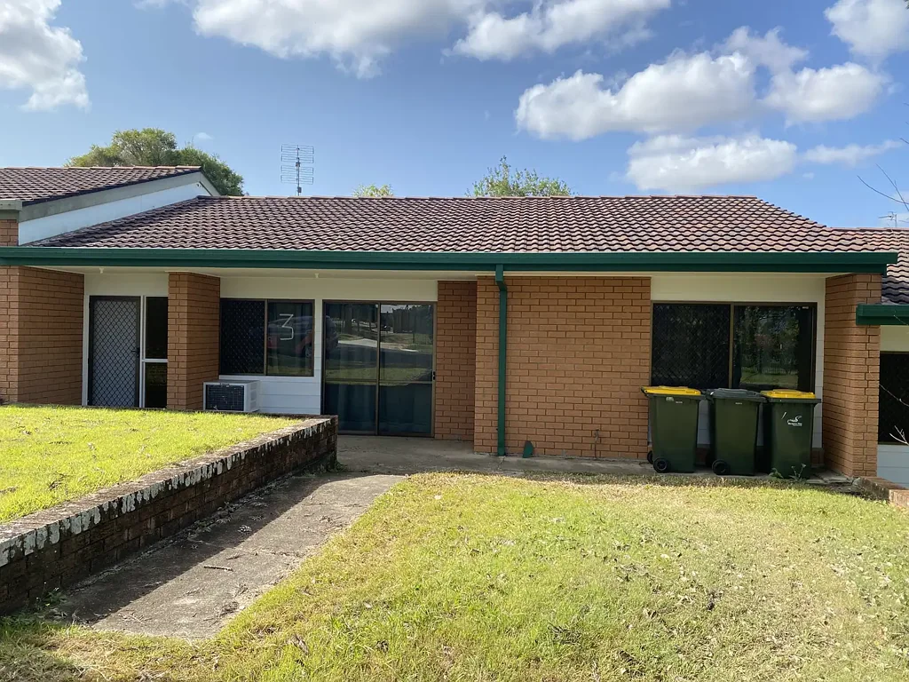 Partially renovated 2 bedroom unit
