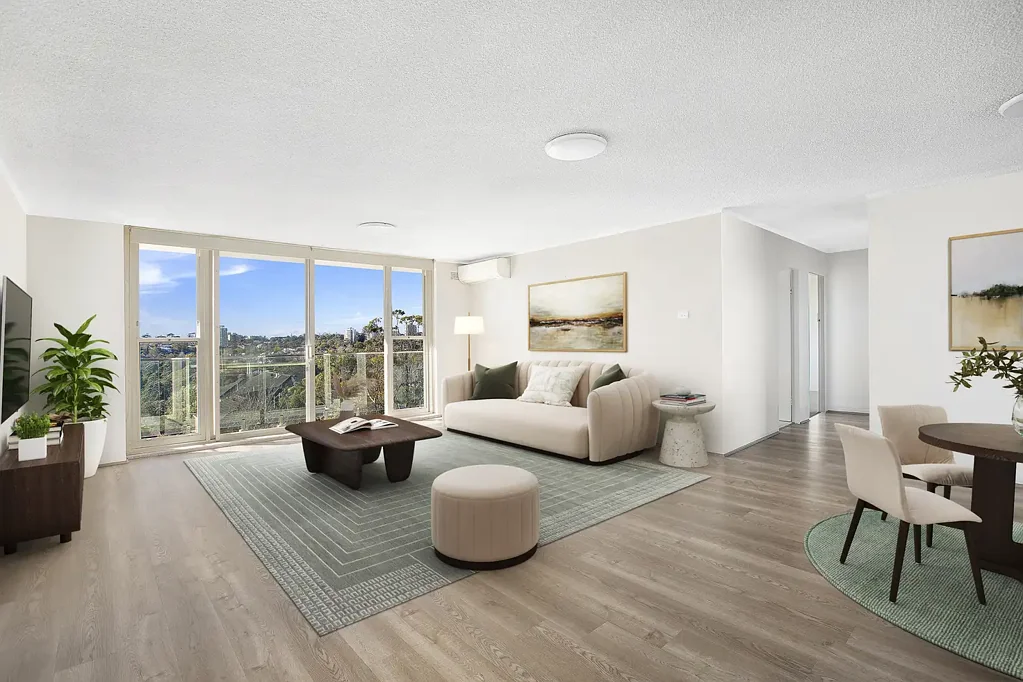 Breathtaking Harbour Views from Every Room | Spacious Executive Living in Cammeray's landmark apartment building