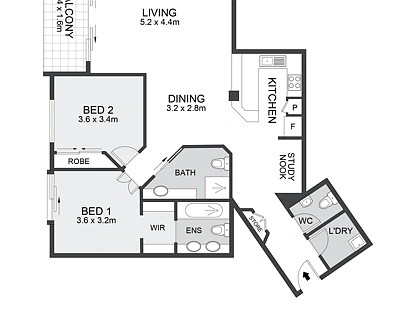 507/229 Queen Street, Brisbane City, Brisbane - Inner City Region, 2部屋, 2バスルーム, Apartment