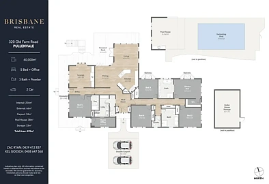 320 Old Farm Road, Pullenvale, QLD 4069, 5房, 3浴, Lifestyle Section
