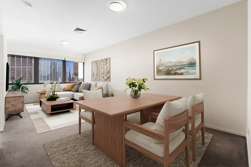 Melbourne 1房 朝北景观绝佳 中心购物近便 多所名校环绕 咖啡餐厅林立 电车触手可及 设施齐全时尚 住户专属泳池 Northerly Aspect - One Plus Study