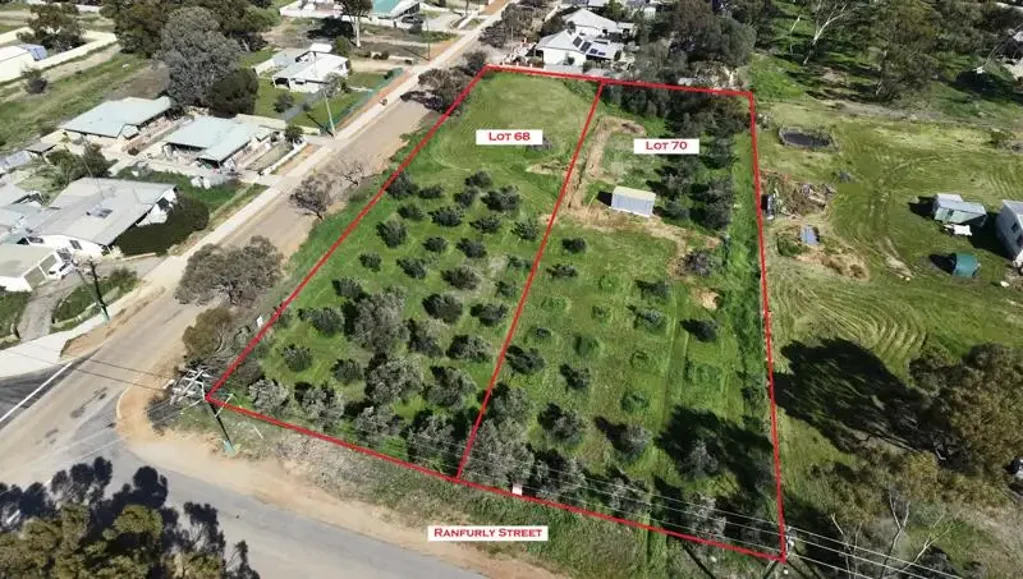 Moora  2 Lots on Ranfurly Street