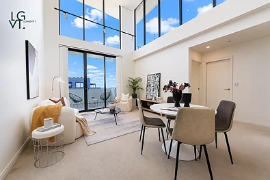 Arncliffe 3 Bedroom Luxurious Dual-Level Sky Home with Spectacular City Views