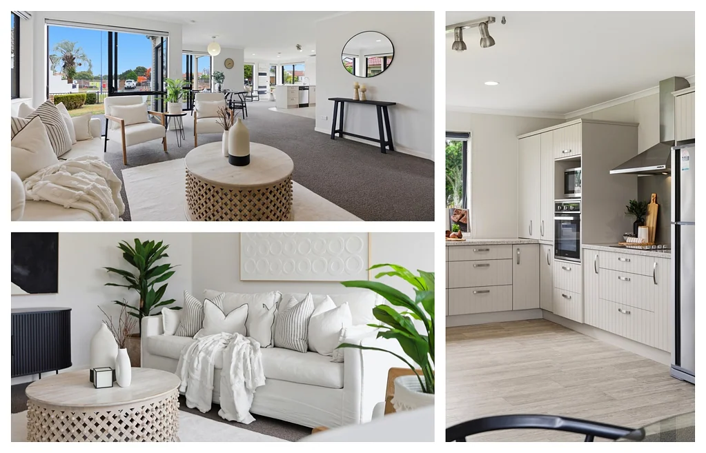 Papamoa 3房  Sunny living and waterway views