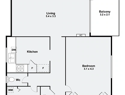 6/19 Cardigan Street, St Kilda East, Melbourne CBD, 1 chambres, 1 salles de bain, Apartment