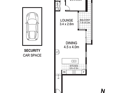 206/26 Levey Street, Wolli Creek, South Western Suburbs, 1部屋, 1バスルーム, Apartment