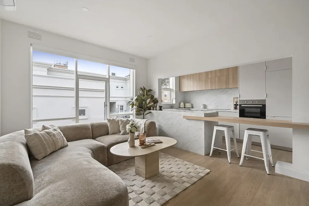 South Yarra 1 Slaapkamer High-end finishes in solid brick apartment